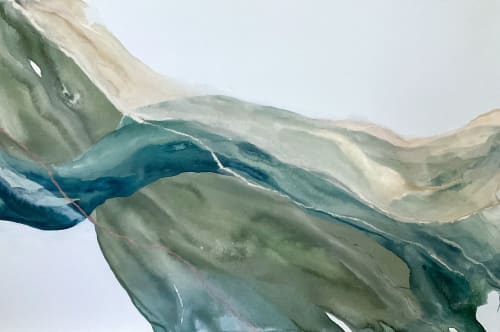 Summer Days | Oil And Acrylic Painting in Paintings by Studio Maison Art by Heather O’Donovan