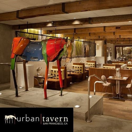 Urban Tavern Horse | Sculptures by Doug Owen | Urban Tavern in San Francisco
