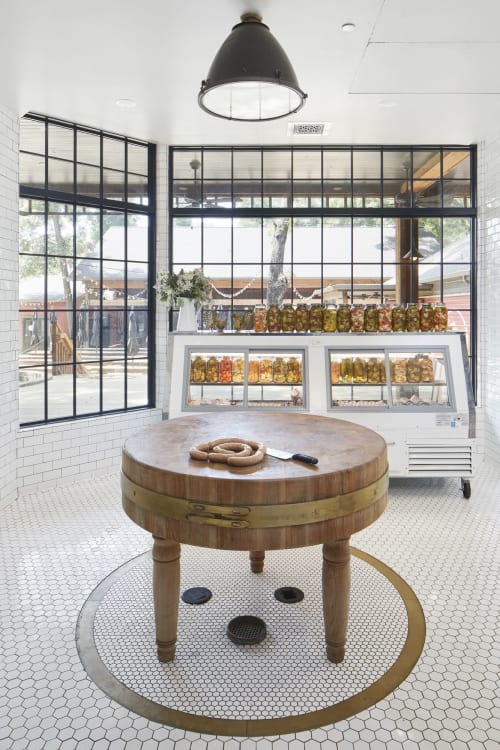 Custom Table | Tables by Boomtown Design | Banger's Sausage House & Beer Garden in Austin