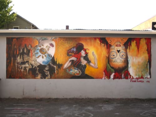 Downside Up | Street Murals by Frank Garza