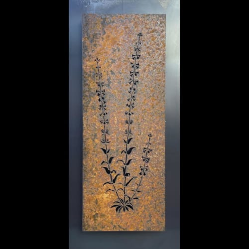Penstemon | Wall Sculpture in Wall Hangings by The Oxide Studio