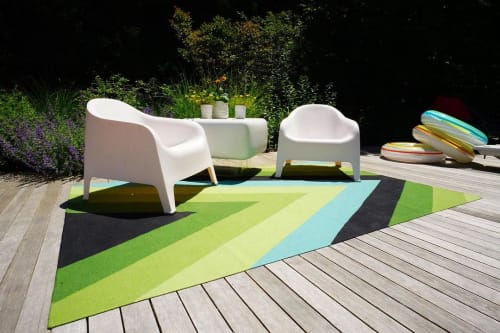 Quogue-Pool Patio | Rugs by Lucy Tupu Studio