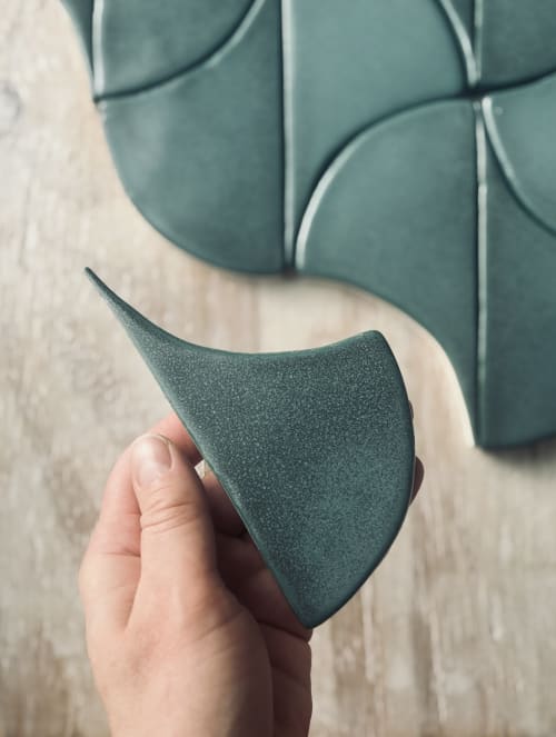 Grand Wave 3x6 Ceramic Tile (SQFT) | Tiles by Lea Nigel Studios