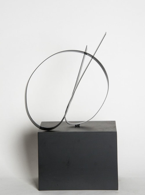 Steel Black 7 | Sculptures by Joe Gitterman Sculpture