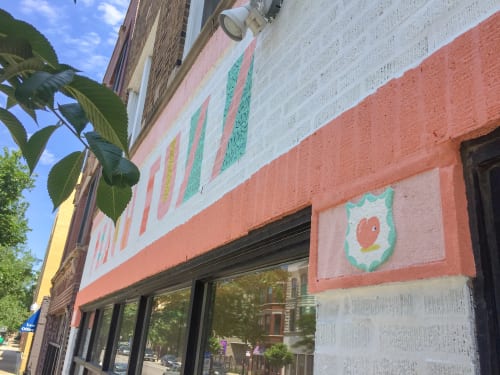 Peach Fuzz | Signage by Finer Signs