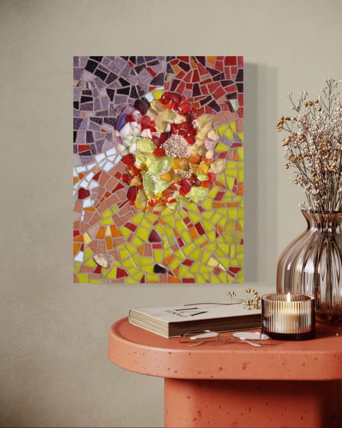 Beneath the Surface | Wall Sculpture in Wall Hangings by Gila Mosaics Studio