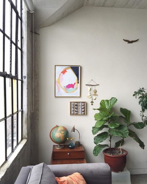 Kinetic Wall Hanging | Wall Hangings by Electric Sun Creatives by Sarah Perez
