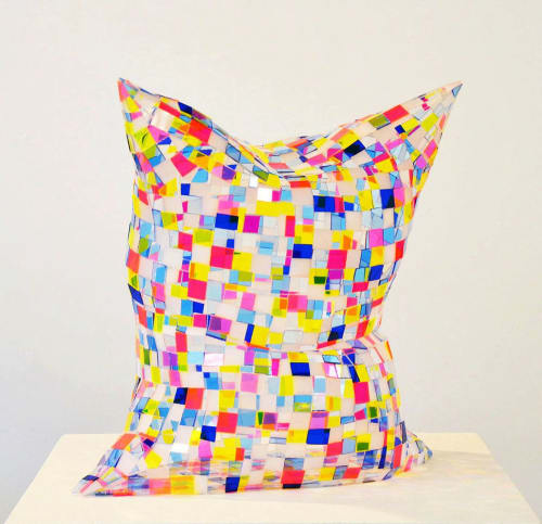 Speckled Pillow | Sculptures by Colin Roberts Art