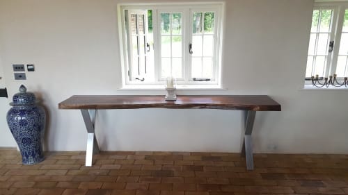 American Walnut Console Table | Tables by Handmade in Brighton | Wilderness in Saxmundham