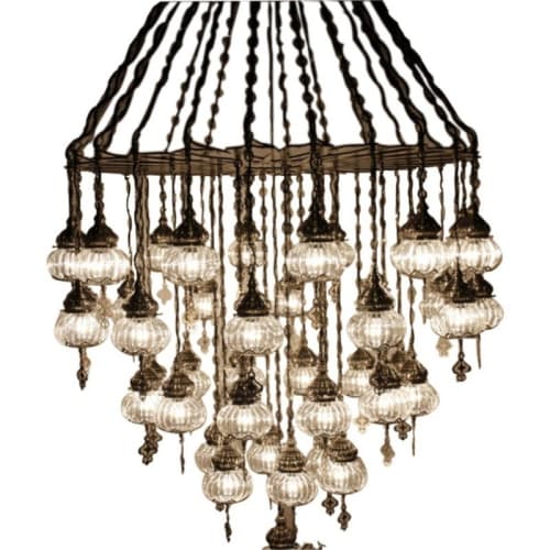 JK011 PYREX OTTOMAN | Chandeliers by alanmizrahilighting | New York in New York