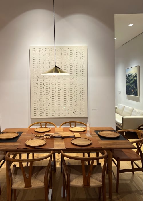 Burn Rate 15 (Birkin Bag) | Paintings by Sally K. Smith | Carl Hansen & Søn Flagship Store in San Francisco