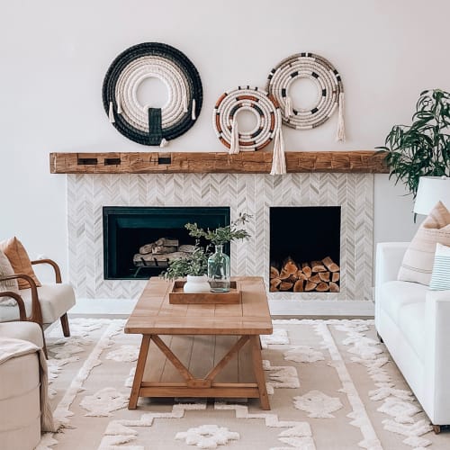 Lively Intention Wheel | Macrame Wall Hanging in Wall Hangings by Ooh La Lūm