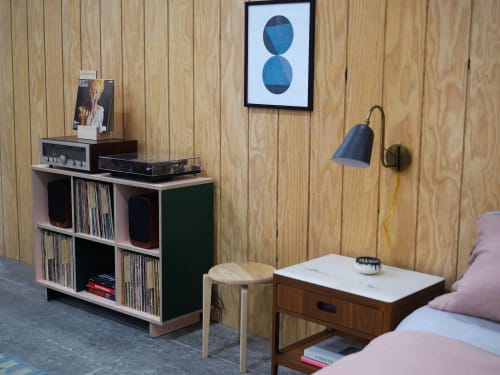 "For the Record" Record/Book Storage Cabinet | Storage by Jason L | Bay Area Made x Wescover 2019 Design Showcase in Alameda