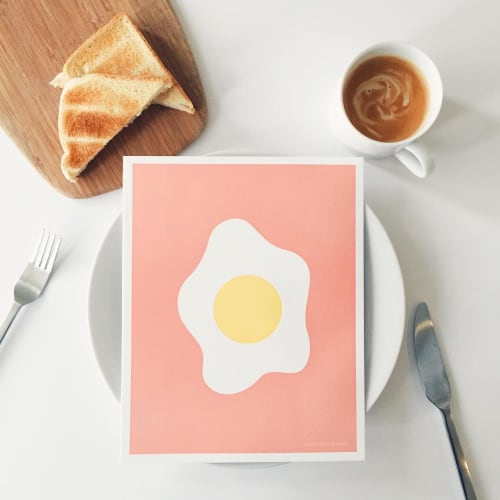 Sunny Side Up | Art & Wall Decor by Honey & Bloom