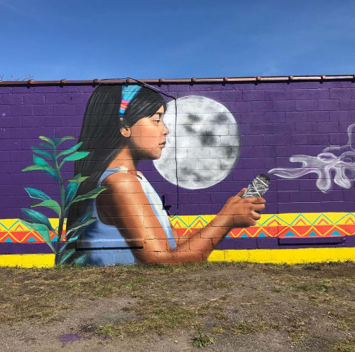 Outdoor Mural | Street Murals by La Morena's Art