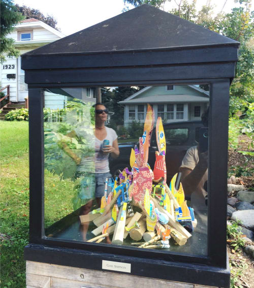 Tiny version of "Morning in America" | Sculptures by Gail Simpson