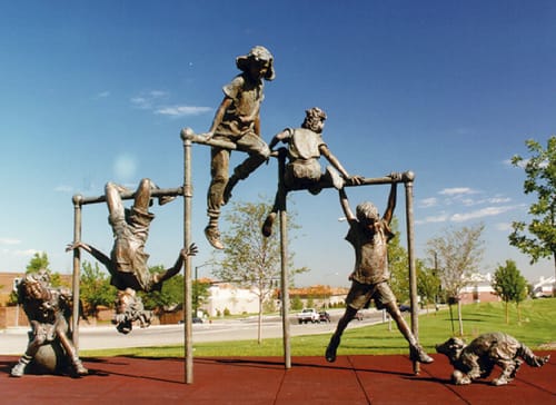 Jungle Gym by Jane DeDecker, NSG | Public Sculptures by JK Designs and the National Sculptors' Guild | Westminster City Clerk in Westminster
