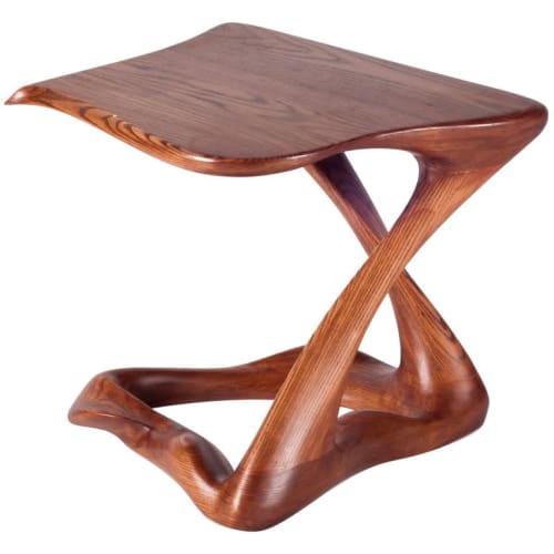 Amorph Tryst Side Table, Stained Walnut | Tables by Amorph