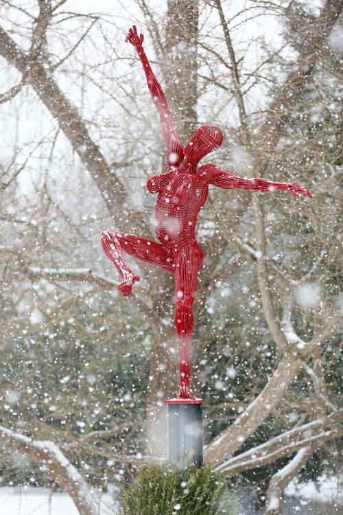 Dancer 11 | Public Sculptures by Jack Howard-Potter | Union College in Schenectady