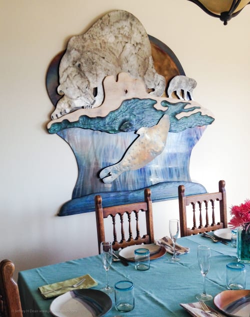 At the Breathing Hole | Sculptures by Jeffrey H Dean