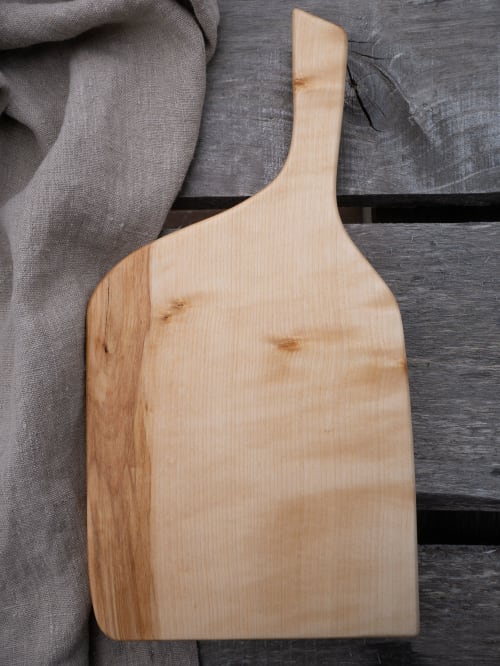 BIRKI Cutting Board no.3 Made From Icelandic Birch | Serving Board in Serveware by Reynir Woodcraft
