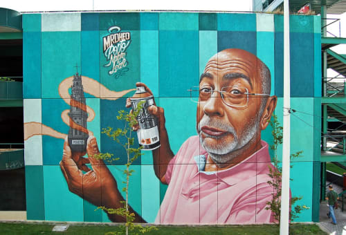 "Porto Nobre e Leal" | Street Murals by MrDheo