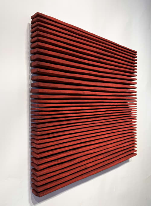 SHADOW — Crimson Study | SHADOW Collection | Wall Hangings by Nugo D