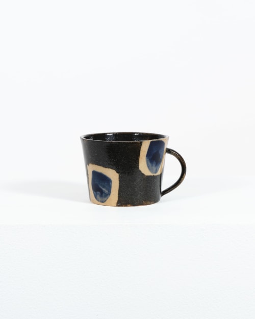 Cobalt Dash Tall Cup | Cups by Ali Hewson