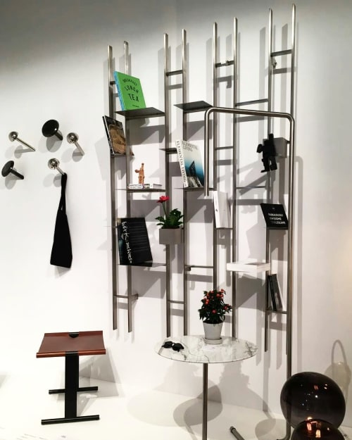 Grid library | Wall Sculpture in Wall Hangings by Nayef Francis | Nayef Francis Design Studio in Beirut