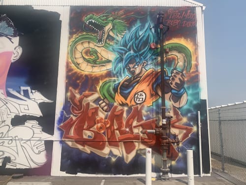 Ultra Instinct Goku | Murals by Lopan 4000