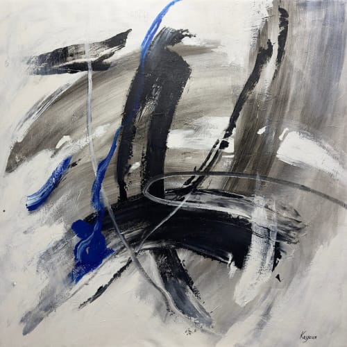 "Passion" acrylic abstract interior painting | Oil And Acrylic Painting in Paintings by Anastasiia Krykun