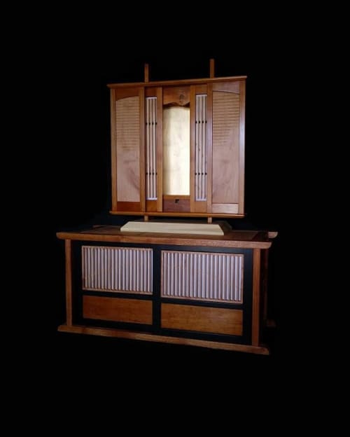 Buddhist Altar and Tansu | Furniture by Caleb Nakia Rogers