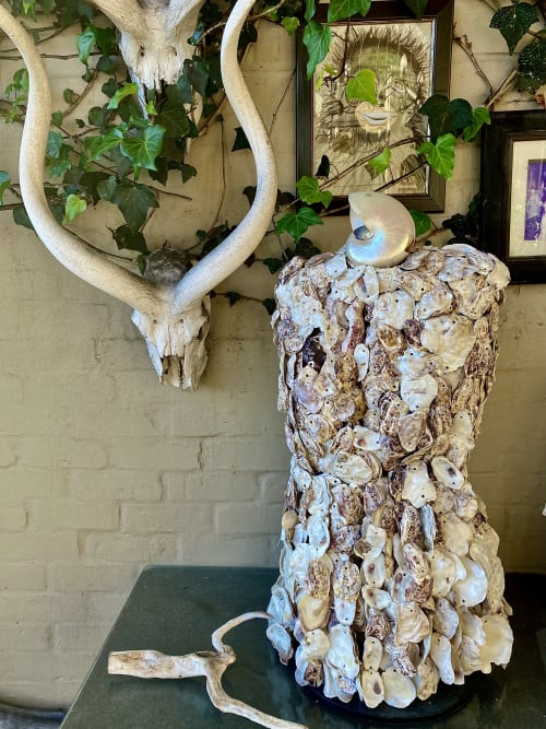 Oyster Shells Dress | Paintings by Susi Rood Art