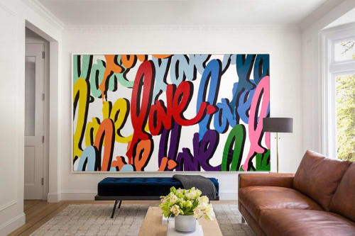 Forward | Oil And Acrylic Painting in Paintings by Ruben Rojas