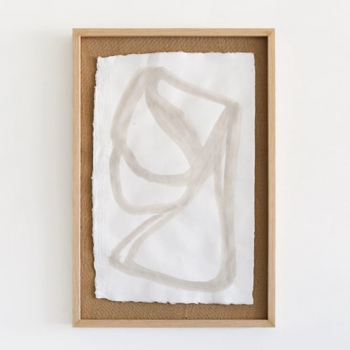 Grafitie Linea Di Segno Pico II | Mixed Media in Paintings by Kim Fonder