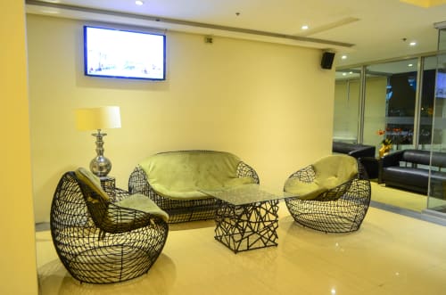 Mercury Chairs and Integra Side Table | Chairs by MURILLO Cebu | Greenleaf Hotel Gensan in General Santos City
