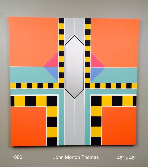 Number 1086 | Oil And Acrylic Painting in Paintings by John Morton Thomas
