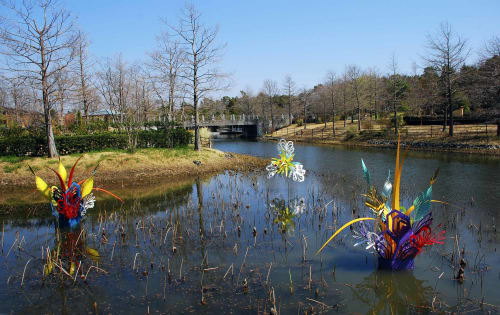 Stroll-Mountain-Water | Public Sculptures by Studio Tsai & Yoshikawa