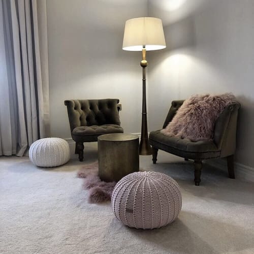 Medium Pouffes | Benches & Ottomans by Zuri House