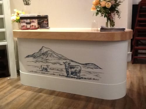 Belcampo Meats restaurant decor | Art & Wall Decor by Elliott Mattice Art & Design