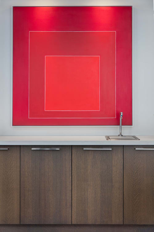 Painting | Oil And Acrylic Painting in Paintings by Deborah Brenner | Grey House Apartments in Houston