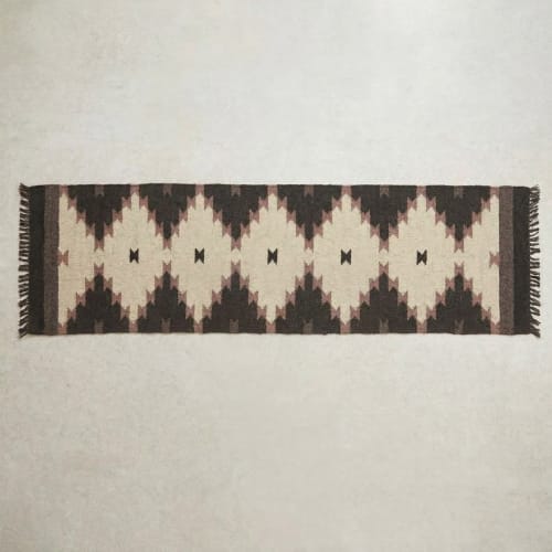 Handwoven Wool Stair, Hallway, Entryway Runner Rug | Rugs by Evergreen Carpets