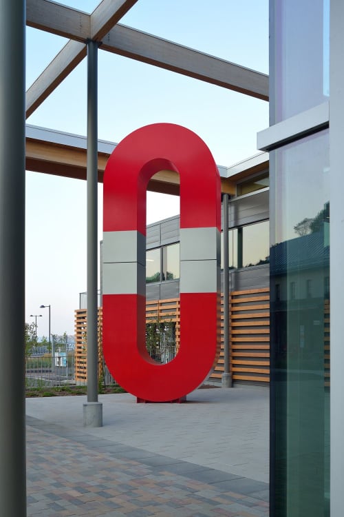 ATTRACTION | Public Sculptures by COOKE-SASSEVILLE | Gare fluviale de Lévis in Lévis