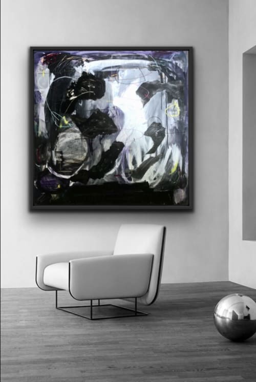 Piercing A Dark Heart | Mixed Media by Aurelio Costarella