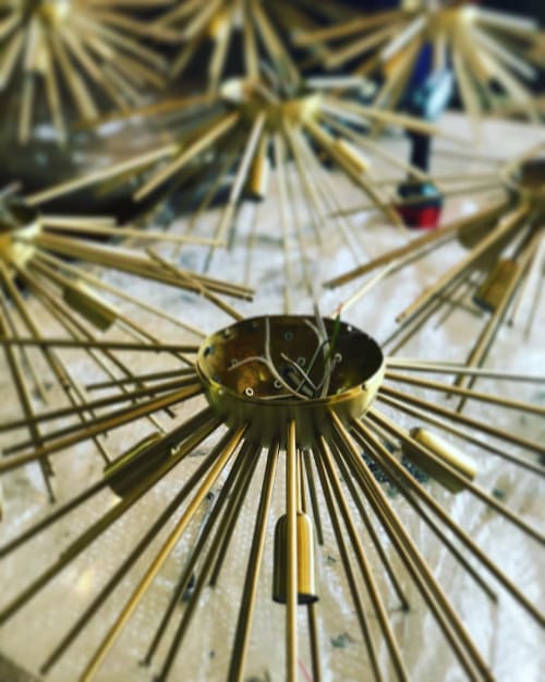 MUD Chandelier by Mud Studio , South Africa seen at MUD Studio Cape