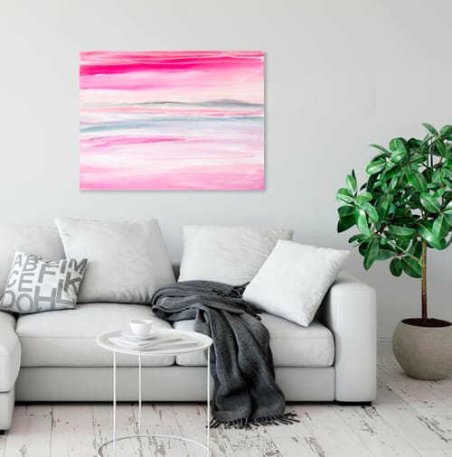 Pink Skies Ahead | Paintings by Dana Mooney Art