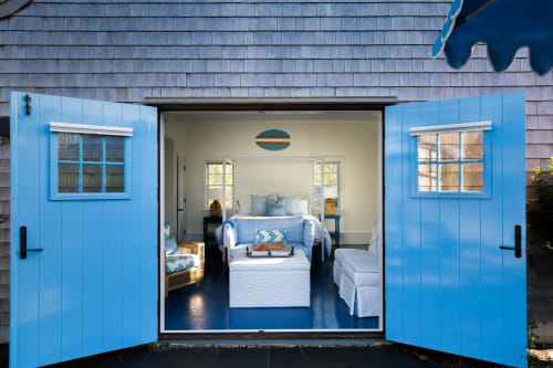 Nantucket Pool House | Interior Design by Melanie Gowen Design