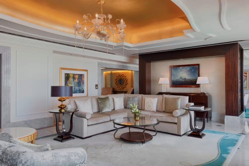 Abu Dhabi Skyline | Paintings by Dennis Ekstedt | The St. Regis Abu Dhabi in Abu Dhabi