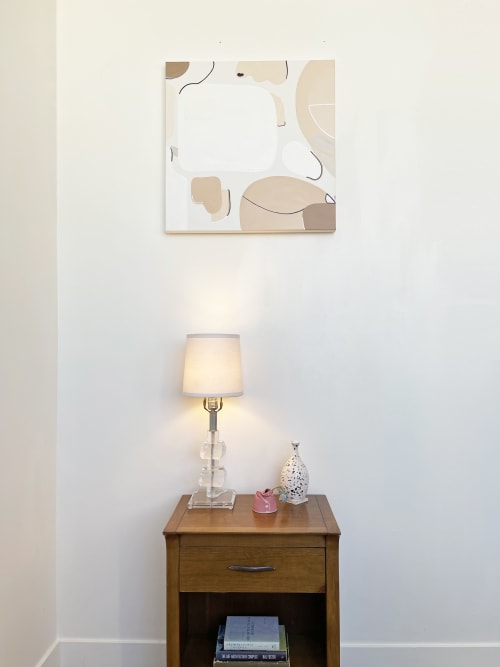 Desert Topocalm | Oil And Acrylic Painting in Paintings by Caroline Geys