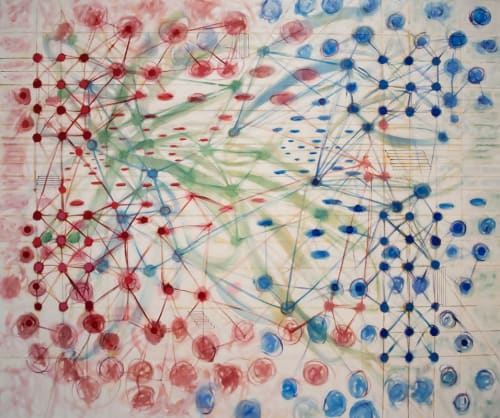 Rumination | Oil And Acrylic Painting in Paintings by Sabre Esler